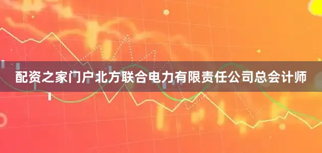 配资之家门户北方联合电力有限责任公司总会计师